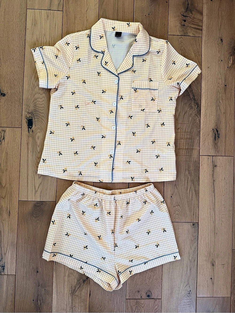 *NWOT* Gingham Pajama Set
